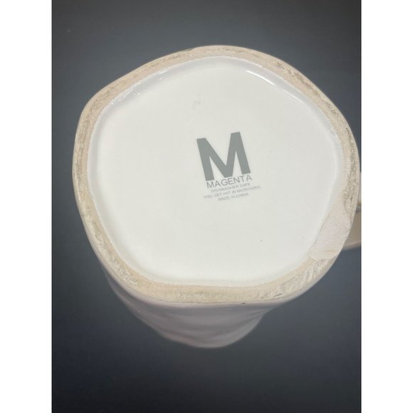 Magenta Exlusive Pumpkin Design Dimpled Mug 2014 VHTF M Stamped - Picture 7 of 10